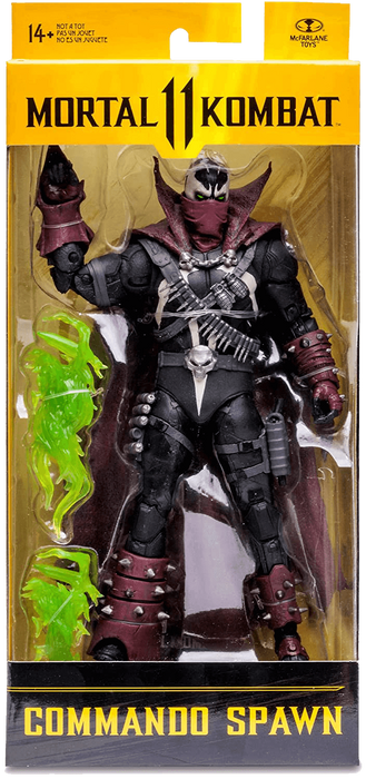 McFarlane Toys Mortal Kombat Commando Spawn - 18 cm  for sale in Egypt from Games2Egypt