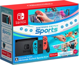 Nintendo Switch Sports Console Bundle - Red and Blue