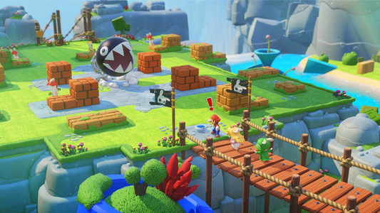 ماريو + رابيدز كينجدوم باتل - نينتندو سويتش - مستعمل  للبيع في مصر من خلال Games2Egypt