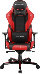 DXRacer G Series Gaming Chair - Red and Black