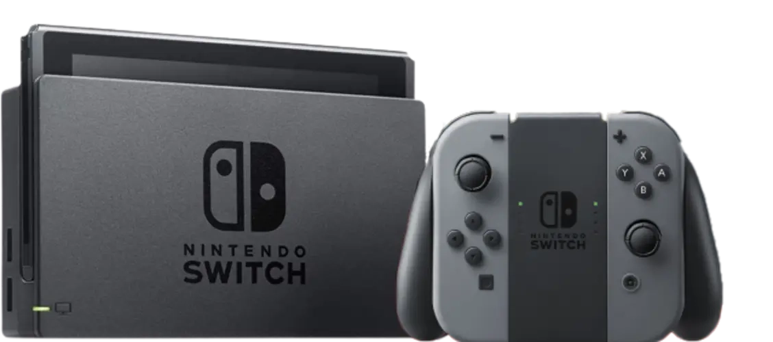 Nintendo Switch Console Gray Joy-Con V2 - Used