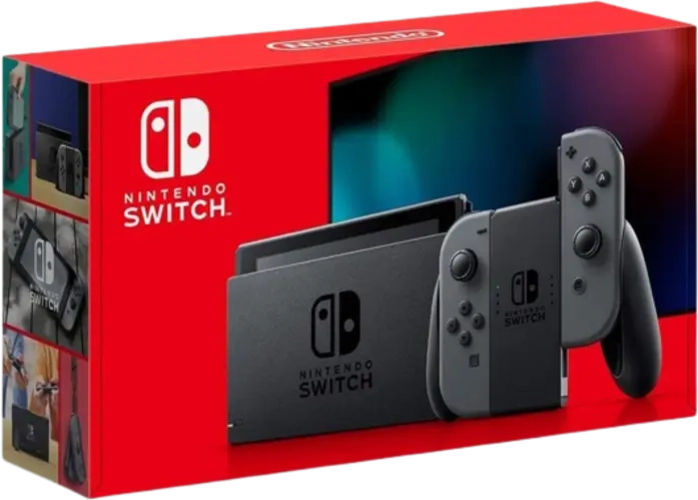 Nintendo Switch Console Gray Joy-Con V2