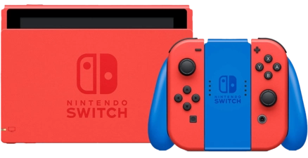 Nintendo Switch Console - Mario Red and Blue Edition V2 - Used (78271)