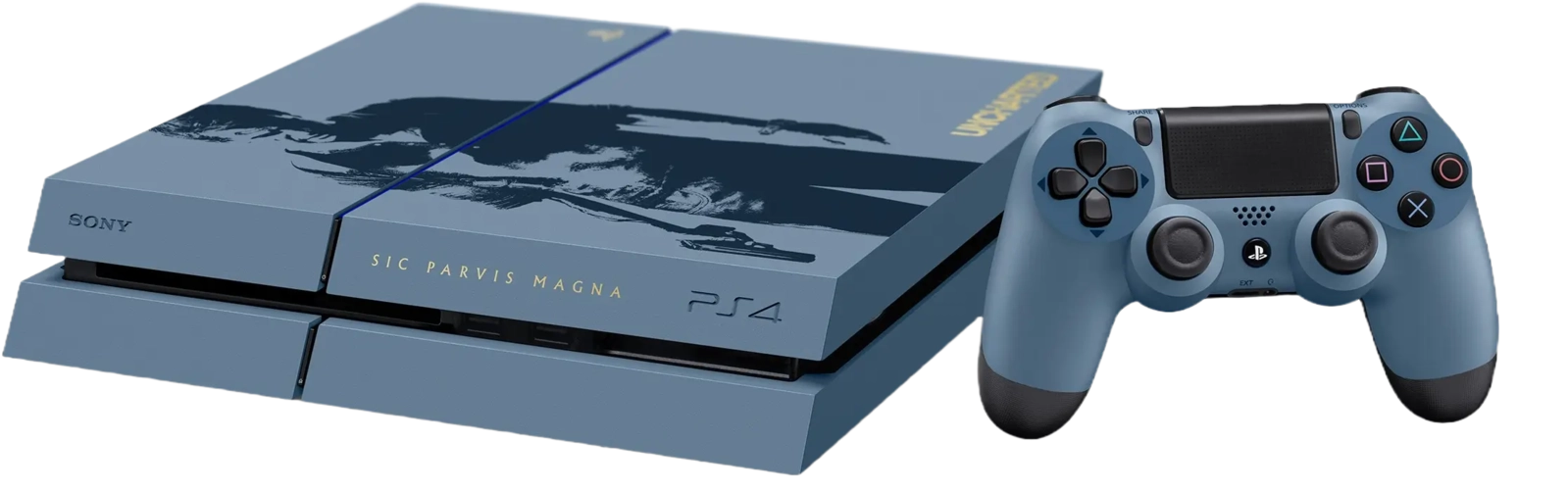 Playstation 4 FAT 1TB + Uncharted 4 - Game com Café.com