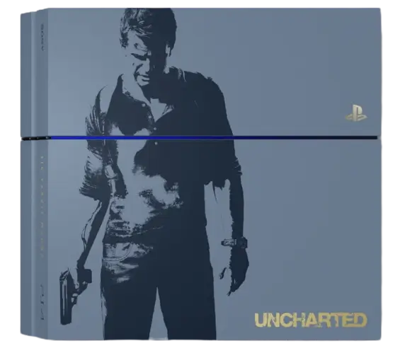 PlayStation 4 Console Fat 1TB - Uncharted 4: A Thief's End Special Edition - Used