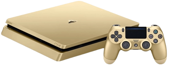 PlayStation 4 Console Slim 1TB - Gold - Used