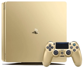 PlayStation 4 Console Slim 1TB - Gold - Used