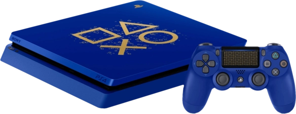 PlayStation 4 Console Slim 1TB - Limited Edition Blue - Used