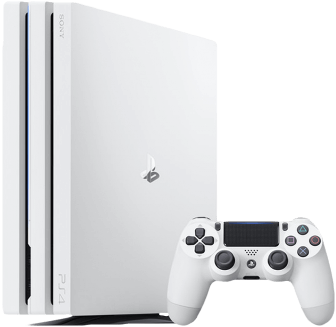 PlayStation 4 Console Pro 1TB - White - Used  for sale in Egypt from Games2Egypt