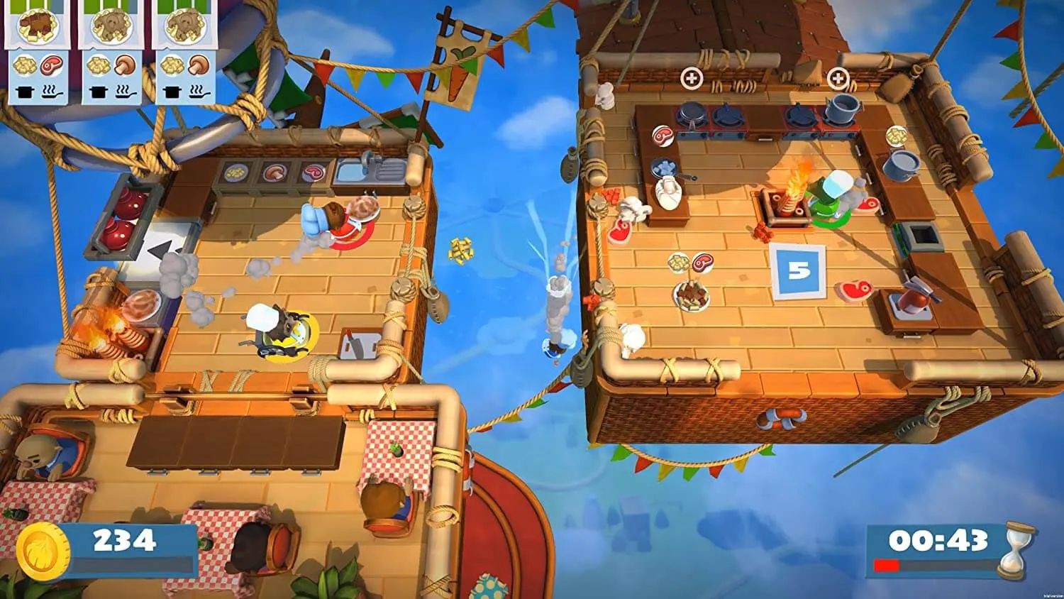 Overcooked! + Overcooked! 2 - Nintendo Switch  for sale in Egypt from Games2Egypt
