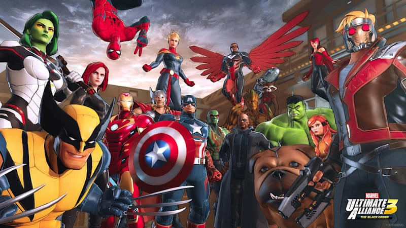 MARVEL ULTIMATE ALLIANCE 3 : The Black Order - Nintendo Switch   for sale in Egypt from Games2Egypt