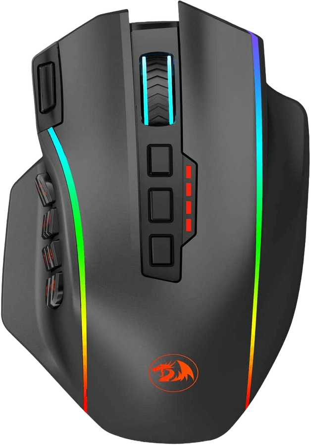  Redragon M901P-KS Gaming Mouse - Black