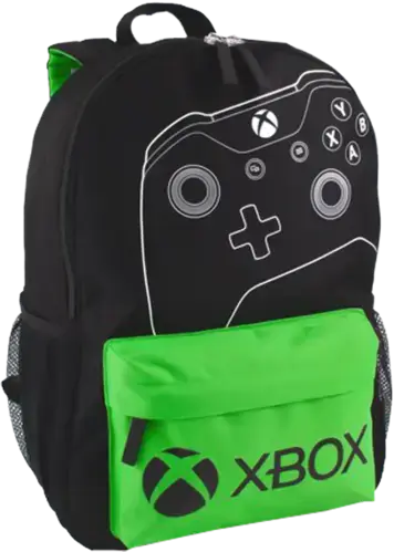 BackPack Bag for Xbox Console - Black and Green