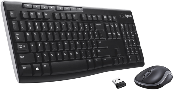 Logitech MK270 Wireless Gaming Keyboard and Mouse Combo