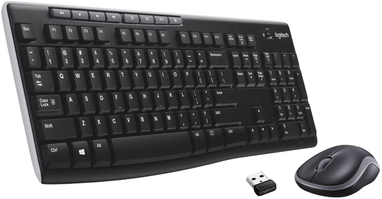 Logitech MK270 Wireless Gaming Keyboard and Mouse Combo