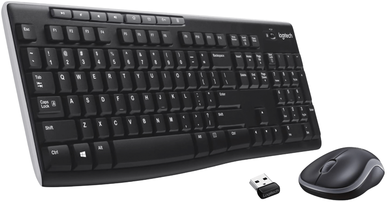 كومبو ماوس وكيبورد جيمنج لاسلكي MK270 من لوجيتيك  للبيع في مصر من خلال Games2Egypt