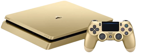 PlayStation 4 Console Slim 500GB - Gold - Used