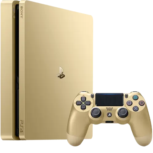 PlayStation 4 Console Slim 1TB - Gold - Used