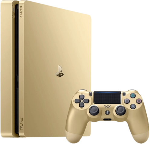 PlayStation 4 Console Slim 1TB - Gold - Used