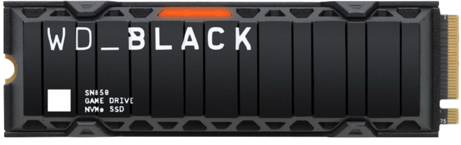 WD BLACK 1TB SN850 NVMe SSD with RGB Heatsink for PS5