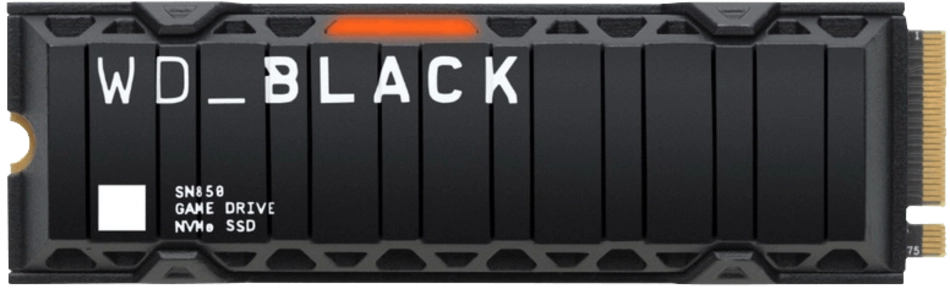 WD BLACK 1TB SN850 NVMe SSD with RGB Heatsink for PS5