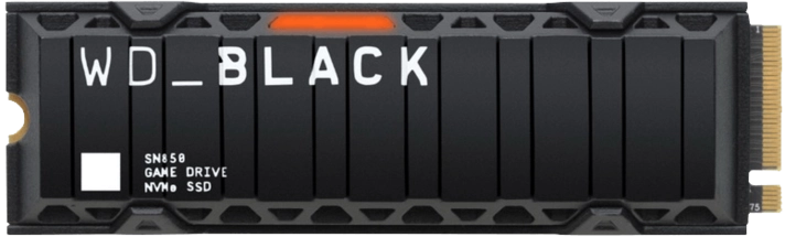 WD BLACK 1TB SN850 NVMe SSD with RGB Heatsink for PS5