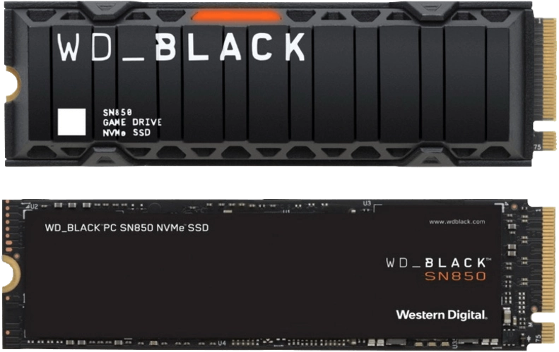 WD BLACK 1TB SN850 NVMe SSD with RGB Heatsink for PS5