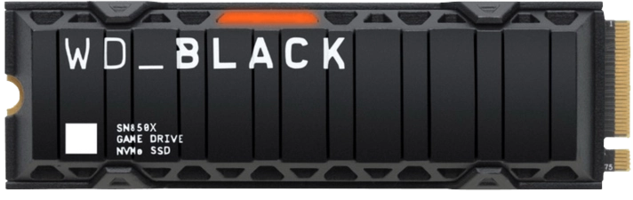 WD BLACK 1TB SN850X NVMe SSD with RGB Heatsink for PS5