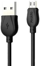 Yesido USB - Micro Data Cable - Black - 1m -  for sale in Egypt from Games2Egypt