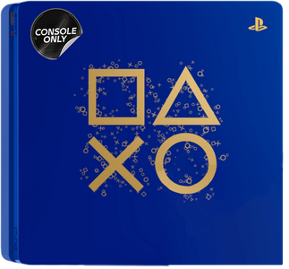 PlayStation 4 Console Slim 500GB - Limited Edition Blue - Used - Consoles Only
