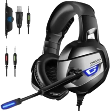 Onikuma Wired Gaming Headphone K5 - Silver