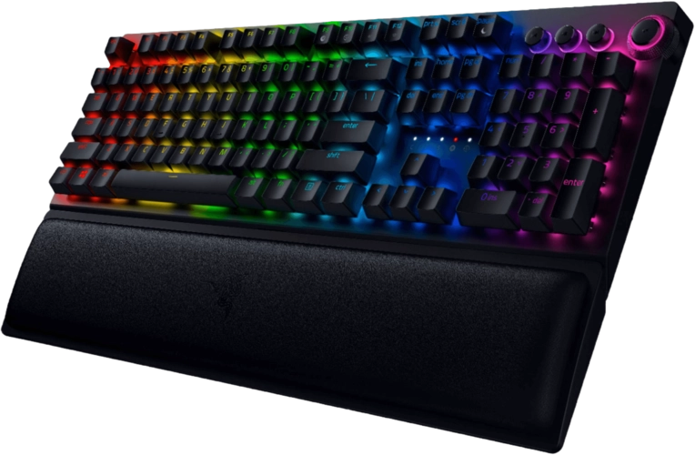 Razer Wireless Gaming Keyboard BlackWidow V3 Pro - Green Switch 