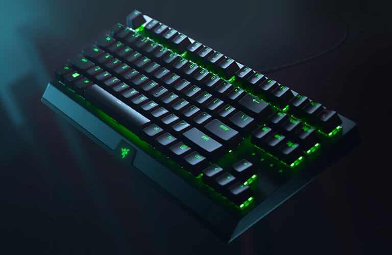 Razer BlackWidow V3 Wired Tenkeyless Green Switch Keyboard (Clicky) – image 3