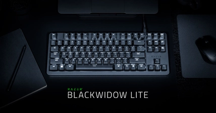 Razer BlackWidow Lite Wired Gaming Keyboard - Open Sealed 