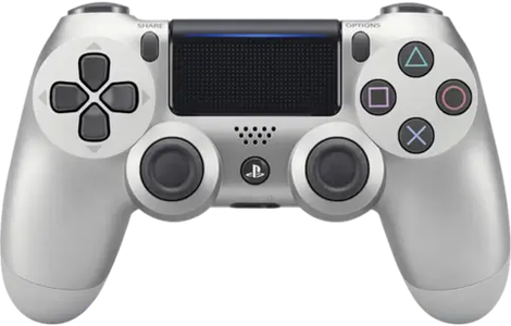 DUALSHOCK 4 PS4 Controller - Silver - Used -  for sale in Egypt from Games2Egypt
