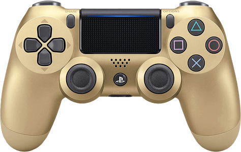DUALSHOCK 4 PS4 Controller - Gold  - Used -  for sale in Egypt from Games2Egypt