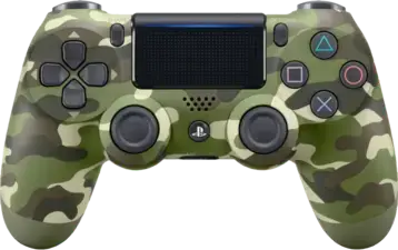 Dualshock 4 PS4 Controller - Green Camouflage - Used (78944)