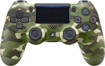 Dualshock 4 PS4 Controller - Green Camouflage - Used (78944)