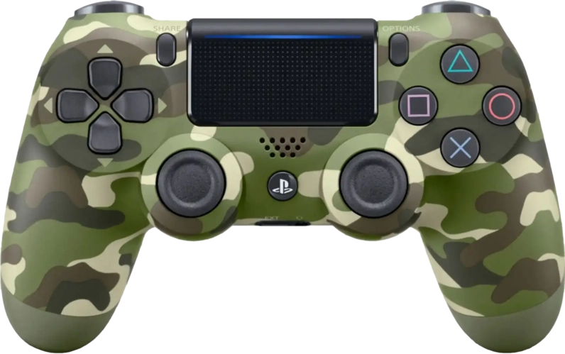 Dualshock 4 PS4 Controller - Green Camouflage - Used