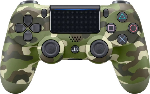 Dualshock 4 PS4 Controller - Green Camouflage - Used