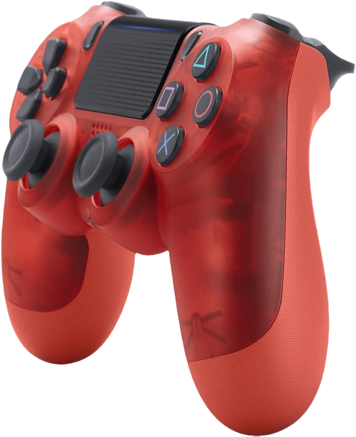 DUALSHOCK 4 PS4 Controller - Red Crystal - Used – image 2