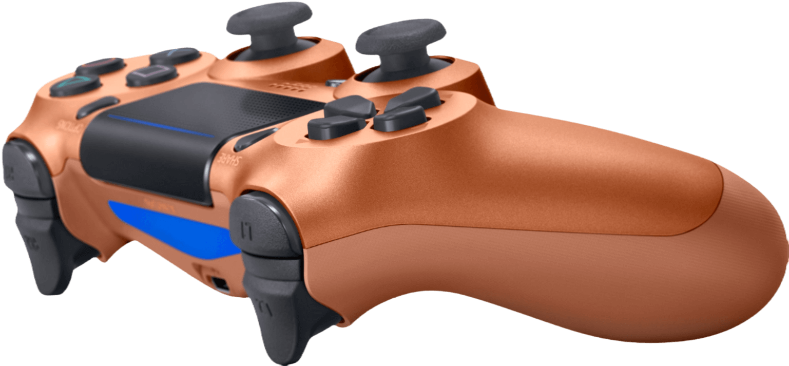 DUALSHOCK 4 PS4 Controller - Metallic Copper - Used – image 3