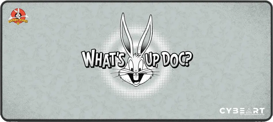 Cybeart What's Up Doc? (Looney Tunes) Gaming Mouse Pad with RGB