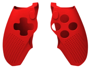 Dobe Split PS5 DualSense Controller Grip Silicone Cover Case - Red (80513)