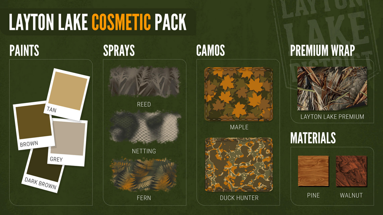 theHunter: Call of the Wild™ - Layton Lake Cosmetic Pack  للبيع في مصر من خلال Games2Egypt