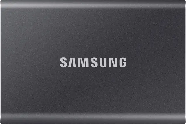 Samsung T7 Portable External SSD - Grey - 1 TB 