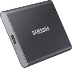 Samsung T7 Portable External SSD - Grey - 1 TB 