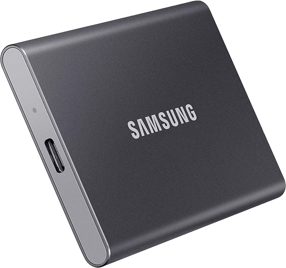 Samsung T7 Portable External SSD - Grey - 1 TB  – image 2