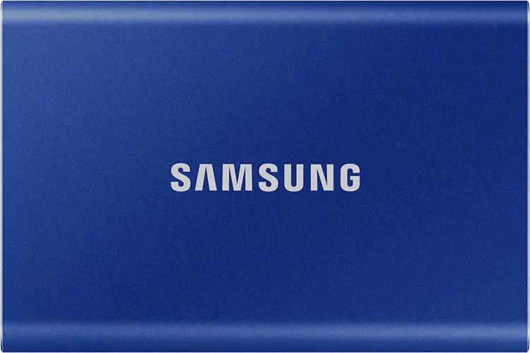 Samsung T7 Portable External SSD - Blue - 1 TB 