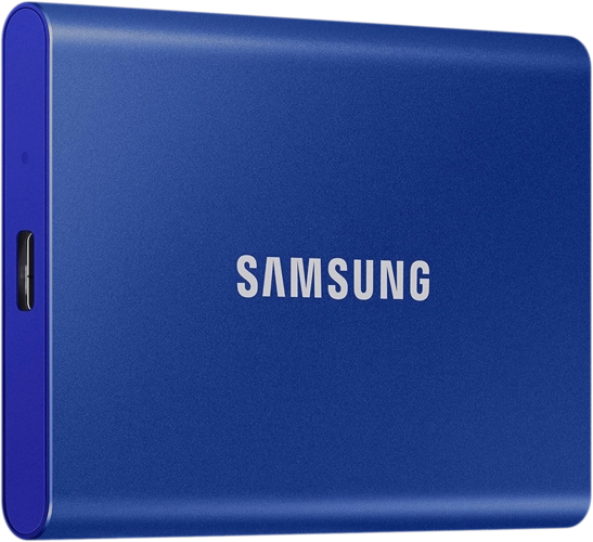 Samsung T7 Portable External SSD - Blue - 1 TB 